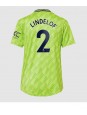 Manchester United Victor Lindelof #2 Ausweichtrikot für Frauen 2022-23 Kurzarm